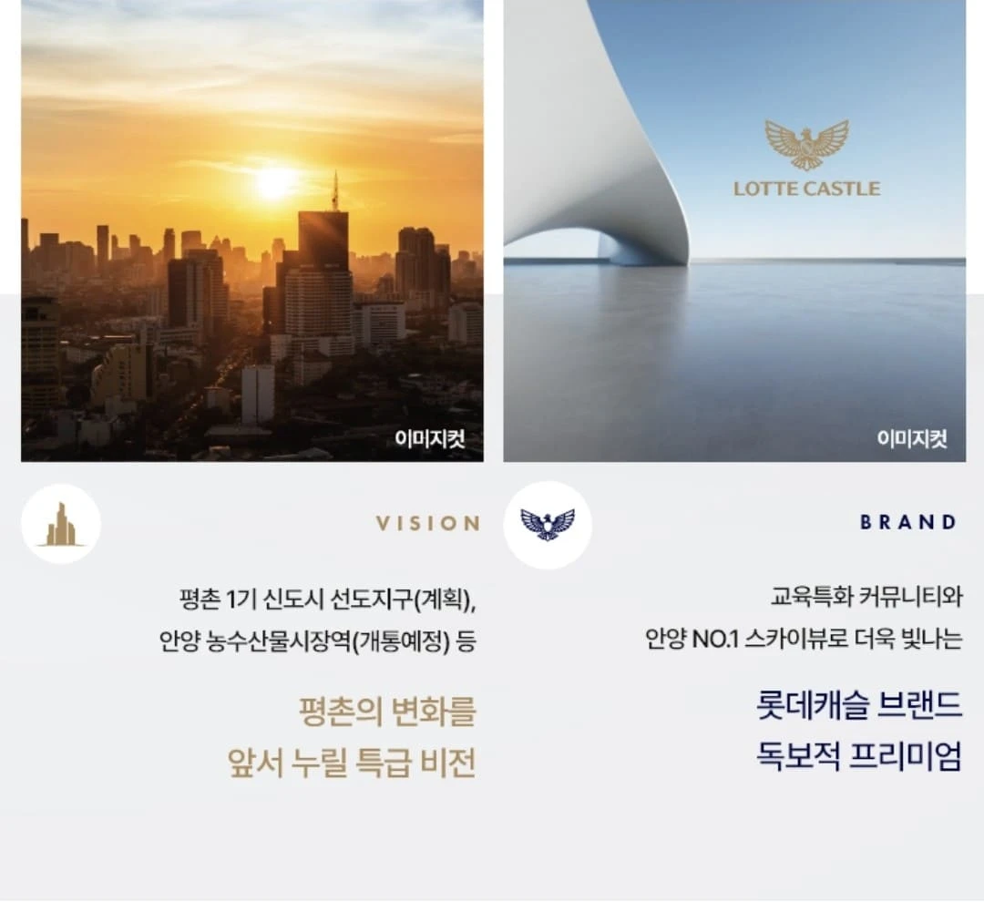 정당계약 후 잔여분 평촌 롯데캐슬 르씨엘 선착순 동호지정 계약